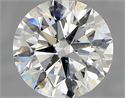 Diamante Natural 1.30 quilates, Redondo , Color I, claridad SI2 y certificado GIA