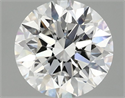 Del inventario de diamantes de laboratorio, 2.41 quilates, Redondo , Color E, claridad VS1 y certificado IGI