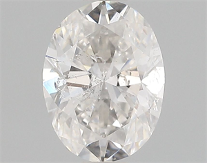 Picture of Natural Diamond 0.97 Carats, Oval with  Cut, G Color, I1 Clarity and Certified by GIA
