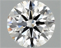 Del inventario de diamantes de laboratorio, 0.97 quilates, Redondo , Color E, claridad VVS2 y certificado IGI