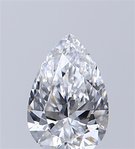 Foto Diamante Natural 0.50 quilates, De pera , Color D, claridad VVS1 y certificado GIA de