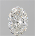 Diamante Natural 2.51 quilates, Ovalado , Color G, claridad VVS1 y certificado GIA