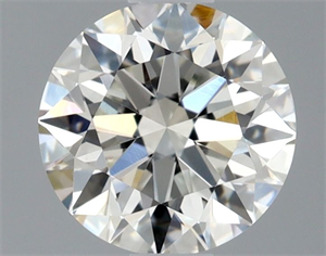Picture of Natural Diamond 0.70 Carats, Round with Very Good Cut, I Color, VS1 Clarity and Certified by GIA