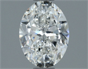 Natural Diamond 1.20 Carats, Oval with  Cut, G Color, VS2 Clarity and Certified by GIA