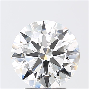 Picture of Lab Grown Diamond 3.02 Carats, Round with Excellent Cut, F Color, VVS1 Clarity and Certified by IGI