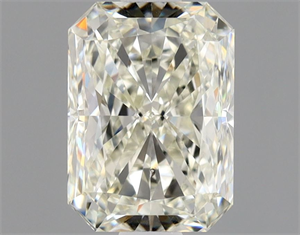 Foto Diamante Natural 0.90 quilates, Radiante , Color K, claridad SI1 y certificado GIA de