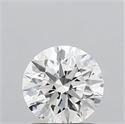 Lab Grown Diamond 1.20 Carats, Round with Ideal Cut, E Color, VVS2 Clarity and Certified by IGI