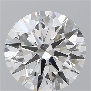 Picture of Lab Grown Diamond 3.71 Carats, Round with Ideal Cut, G Color, VS1 Clarity and Certified by IGI