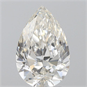 Natural Diamond 2.52 Carats, Pear with  Cut, J Color, VS2 Clarity and Certified by GIA