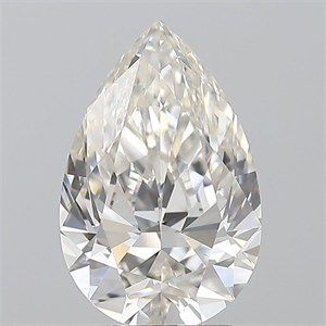Picture of Natural Diamond 2.52 Carats, Pear with  Cut, J Color, VS2 Clarity and Certified by GIA
