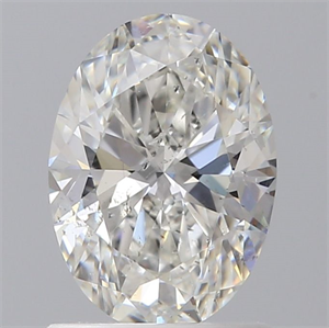 Picture of Natural Diamond 1.00 Carats, Oval with  Cut, G Color, SI2 Clarity and Certified by GIA