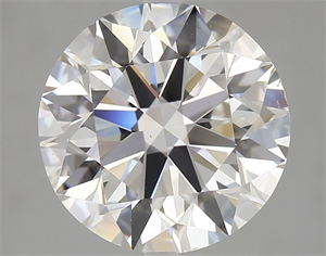 Picture of Natural Diamond 5.02 Carats, Round with Excellent Cut, G Color, VS2 Clarity and Certified by GIA