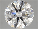 Diamante Natural 5.02 quilates, Redondo , Color G, claridad VS2 y certificado GIA