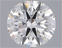 Del inventario de diamantes de laboratorio, 2.05 quilates, Redondo , Color E, claridad VVS2 y certificado IGI