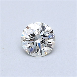 Foto Diamante Natural 0.40 quilates, Redondo , Color H, claridad SI2 y certificado GIA de