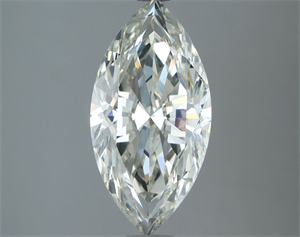 Picture of Natural Diamond 2.01 Carats, Marquise with  Cut, I Color, VS2 Clarity and Certified by IGI