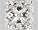 Natural Diamond 0.73 Carats, Princess with  Cut, G Color, VVS1 Clarity and Certified by GIA