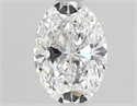 Natural Diamond 0.70 Carats, Oval with  Cut, D Color, VS1 Clarity and Certified by GIA