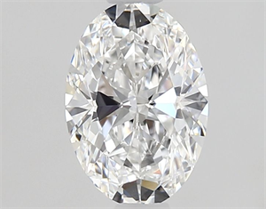 Picture of Natural Diamond 0.70 Carats, Oval with  Cut, D Color, VS1 Clarity and Certified by GIA
