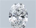 Diamante Natural 0.41 quilates, Ovalado , Color D, claridad VVS1 y certificado GIA