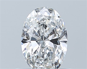 Foto Diamante Natural 0.41 quilates, Ovalado , Color D, claridad VVS1 y certificado GIA de
