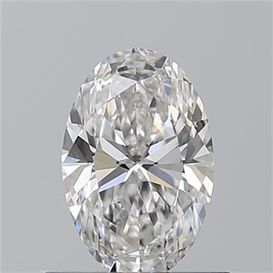 Picture of Natural Diamond 0.72 Carats, Oval with  Cut, G Color, VS2 Clarity and Certified by GIA