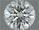 Natural Diamond 0.50 Carats, Round with Excellent Cut, I Color, VS1 Clarity and Certified by IGI
