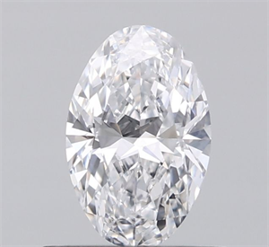 Picture of Natural Diamond 0.55 Carats, Oval with  Cut, D Color, VS1 Clarity and Certified by GIA