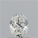 Diamante Natural 0.50 quilates, Ovalado , Color H, claridad VVS1 y certificado GIA