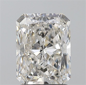 Foto Diamante Natural 1.90 quilates, Radiante , Color H, claridad SI2 y certificado GIA de