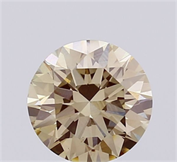 Picture of Lab Grown Diamond 1.50 Carats, Round with Very Good Cut, Fancy Green Color, VS2 Clarity and Certified by IGI