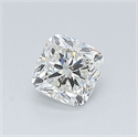 Natural Diamond 0.42 Carats, Cushion with  Cut, I Color, VS1 Clarity and Certified by GIA