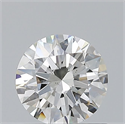 Natural Diamond 0.72 Carats, Round with Excellent Cut, H Color, VS2 Clarity and Certified by GIA