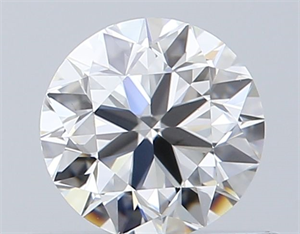 Picture of Natural Diamond 0.50 Carats, Round with Very Good Cut, G Color, VVS2 Clarity and Certified by GIA