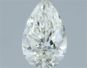 Picture of Natural Diamond 0.64 Carats, Pear with  Cut, I Color, IF Clarity and Certified by IGI