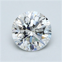 Diamante Natural 1.00 quilates, Redondo , Color G, claridad I1 y certificado GIA