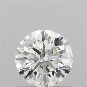 Foto Diamante Natural 0.60 quilates, Redondo , Color H, claridad VVS2 y certificado IGI de