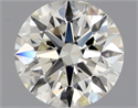 Diamante Natural 0.59 quilates, Redondo , Color K, claridad VVS2 y certificado GIA