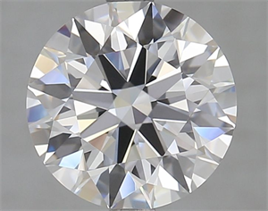 Picture of Lab Grown Diamond 3.03 Carats, Round with Ideal Cut, D Color, FL Clarity and Certified by IGI