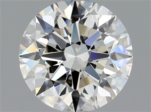 Picture of Natural Diamond 0.90 Carats, Round with Excellent Cut, G Color, VVS1 Clarity and Certified by GIA