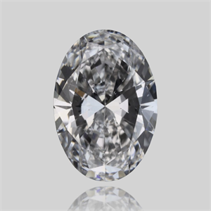 Picture of Natural Diamond 0.50 Carats, Oval with  Cut, E Color, SI1 Clarity and Certified by GIA