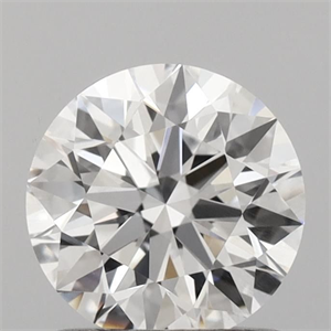 Picture of Lab Grown Diamond 1.00 Carats, Round with Ideal Cut, D Color, SI1 Clarity and Certified by IGI