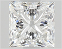 Natural Diamond 0.56 Carats, Princess with  Cut, E Color, VS1 Clarity and Certified by GIA