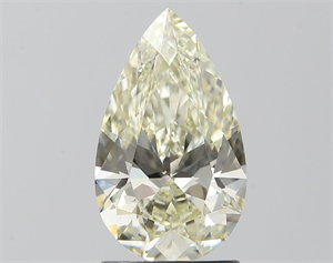 Picture of Natural Diamond 1.60 Carats, Pear with  Cut, M Color, VS2 Clarity and Certified by GIA
