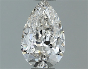 Foto Diamante Natural 0.70 quilates, De pera , Color I, claridad SI1 y certificado GIA de