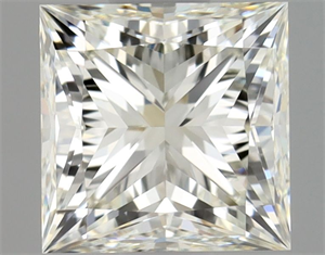Picture of Natural Diamond 0.90 Carats, Princess with  Cut, K Color, VVS1 Clarity and Certified by GIA