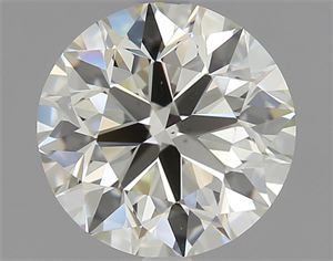 Picture of Natural Diamond 1.40 Carats, Round with Excellent Cut, K Color, VS1 Clarity and Certified by IGI