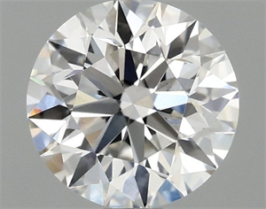 Picture of Lab Grown Diamond 1.03 Carats, Round with Excellent Cut, E Color, VVS2 Clarity and Certified by IGI