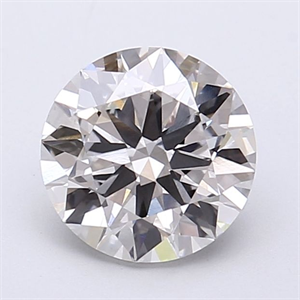 Picture of Lab Grown Diamond 1.73 Carats, Round with Excellent Cut, G Color, VS1 Clarity and Certified by IGI