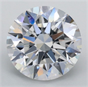 Del inventario de diamantes de laboratorio, 1.85 quilates, Redondo , Color E, claridad VVS2 y certificado IGI